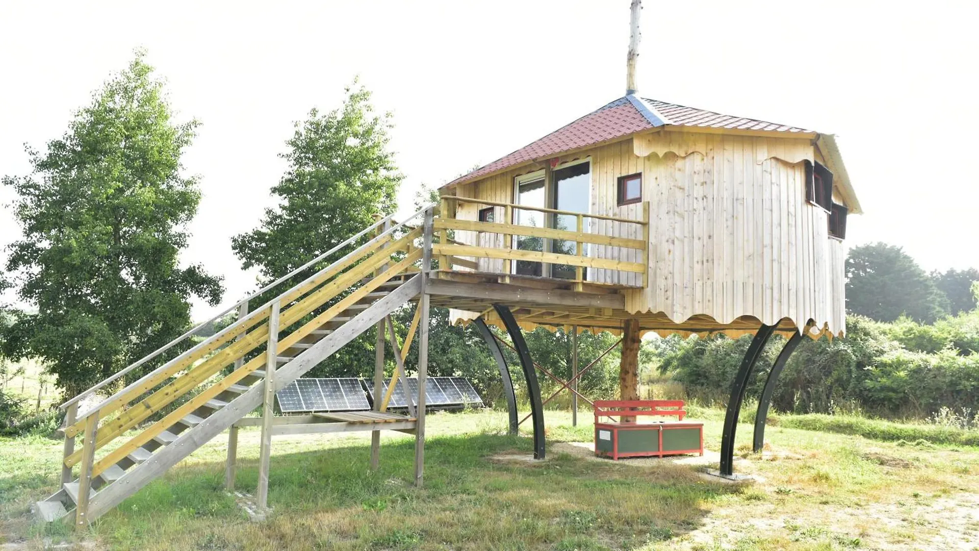 Yourte Roulotte Et Gite De La Laita Clohars-Carnoet Country house