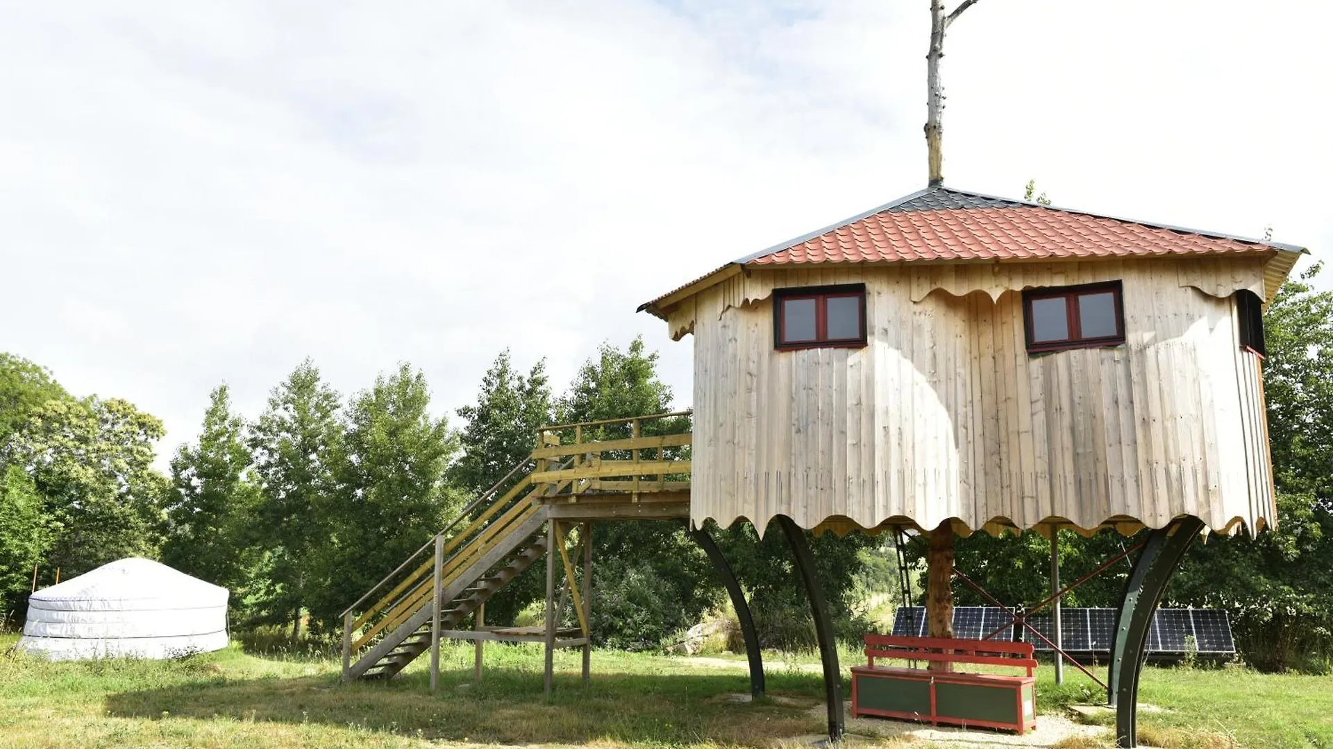 Country house Yourte Roulotte Et Gite De La Laita Clohars-Carnoet France